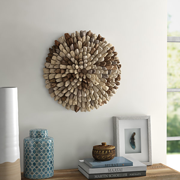 Mistana Kassandra Driftwood Wall D Cor Reviews Wayfair   Kassandra Driftwood Wall Décor 